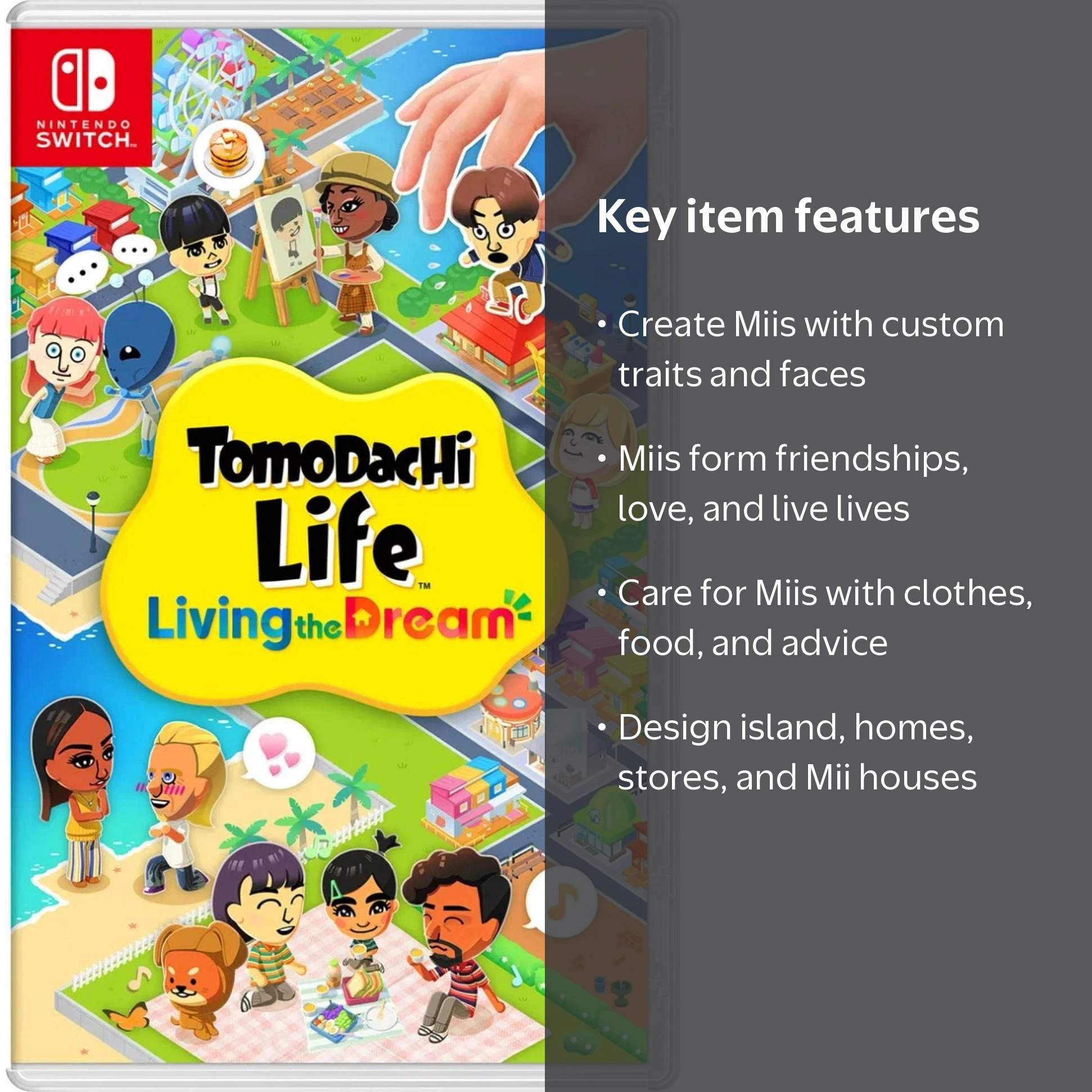 Tomodachi Life: Living the Dream - Nintendo Switch (Region Free