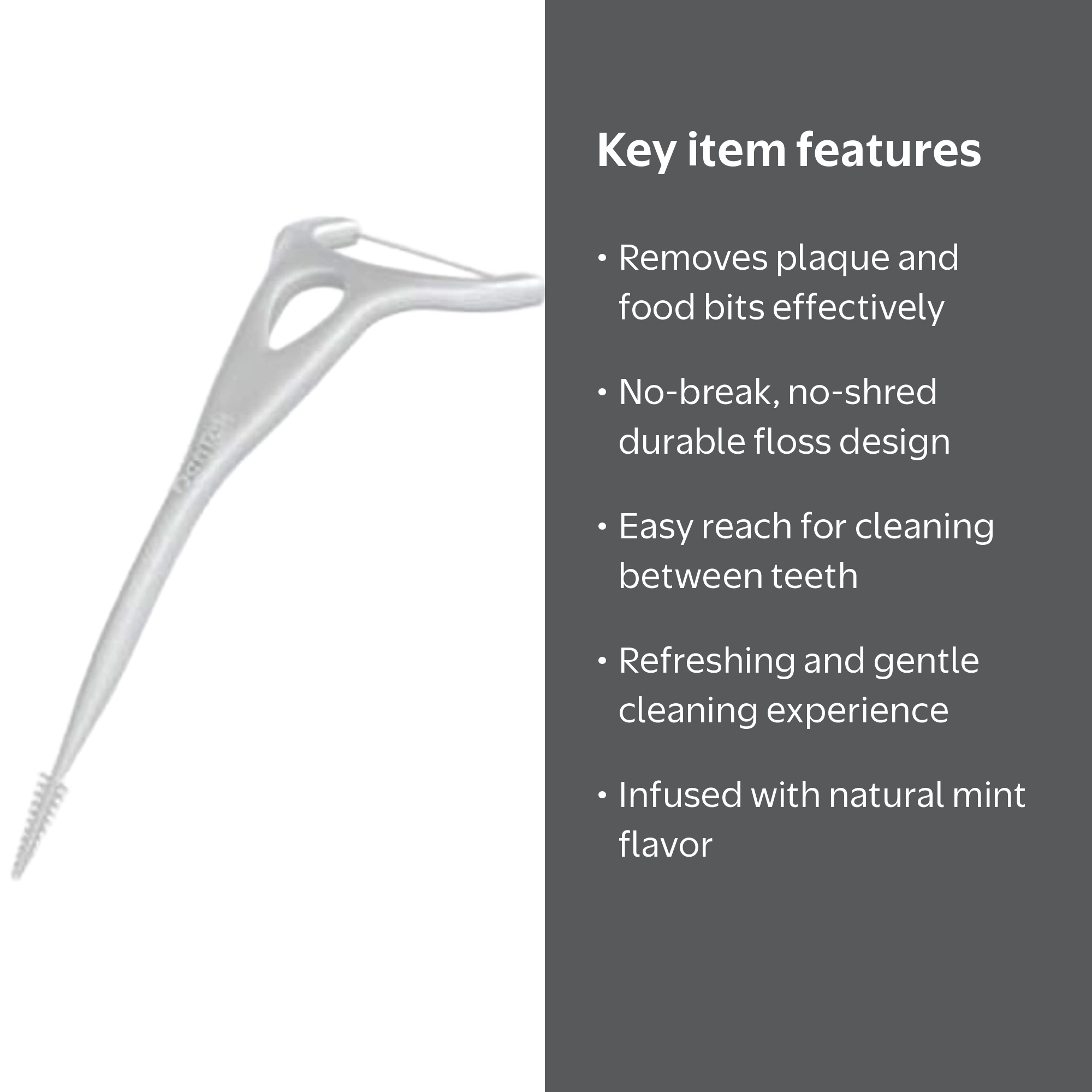 DenTek Complete Clean Easy Reach Floss Picks, Mint Flavor, 75