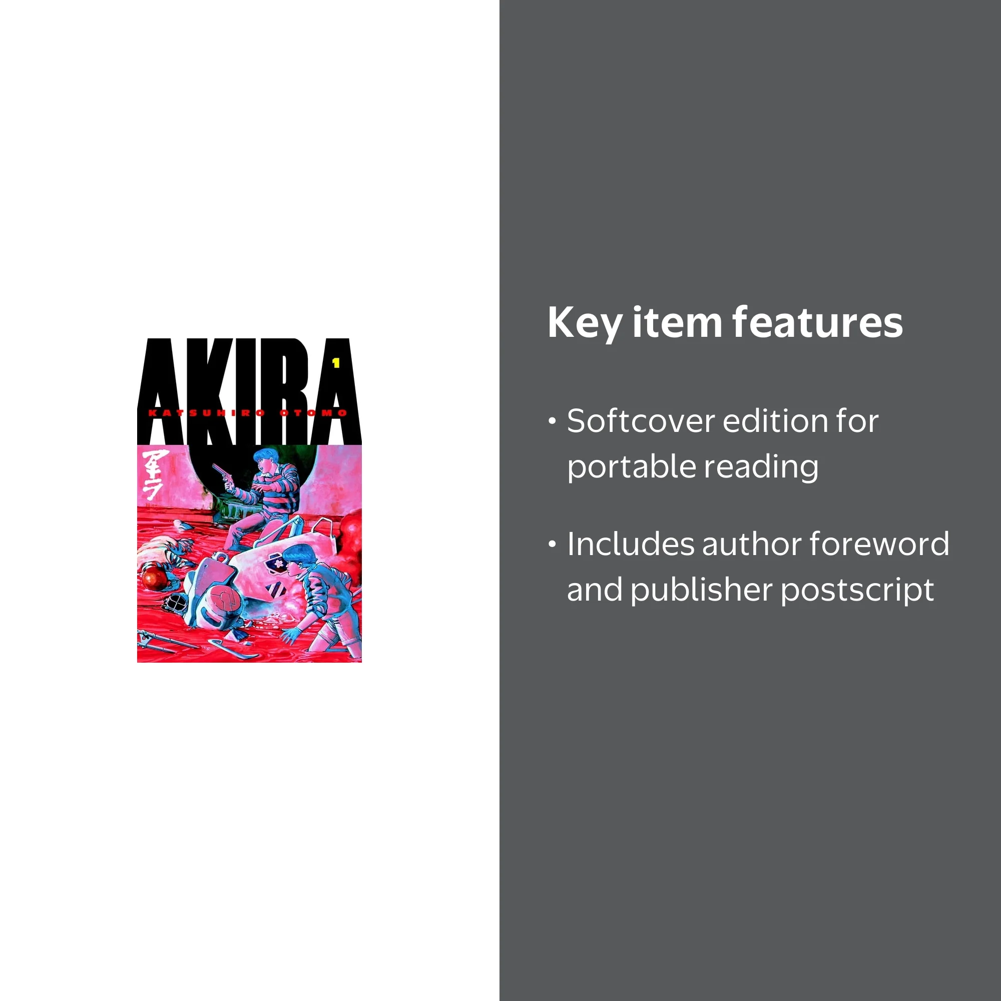 Akira: Akira 1 (Series #1) (Paperback) - Walmart.com