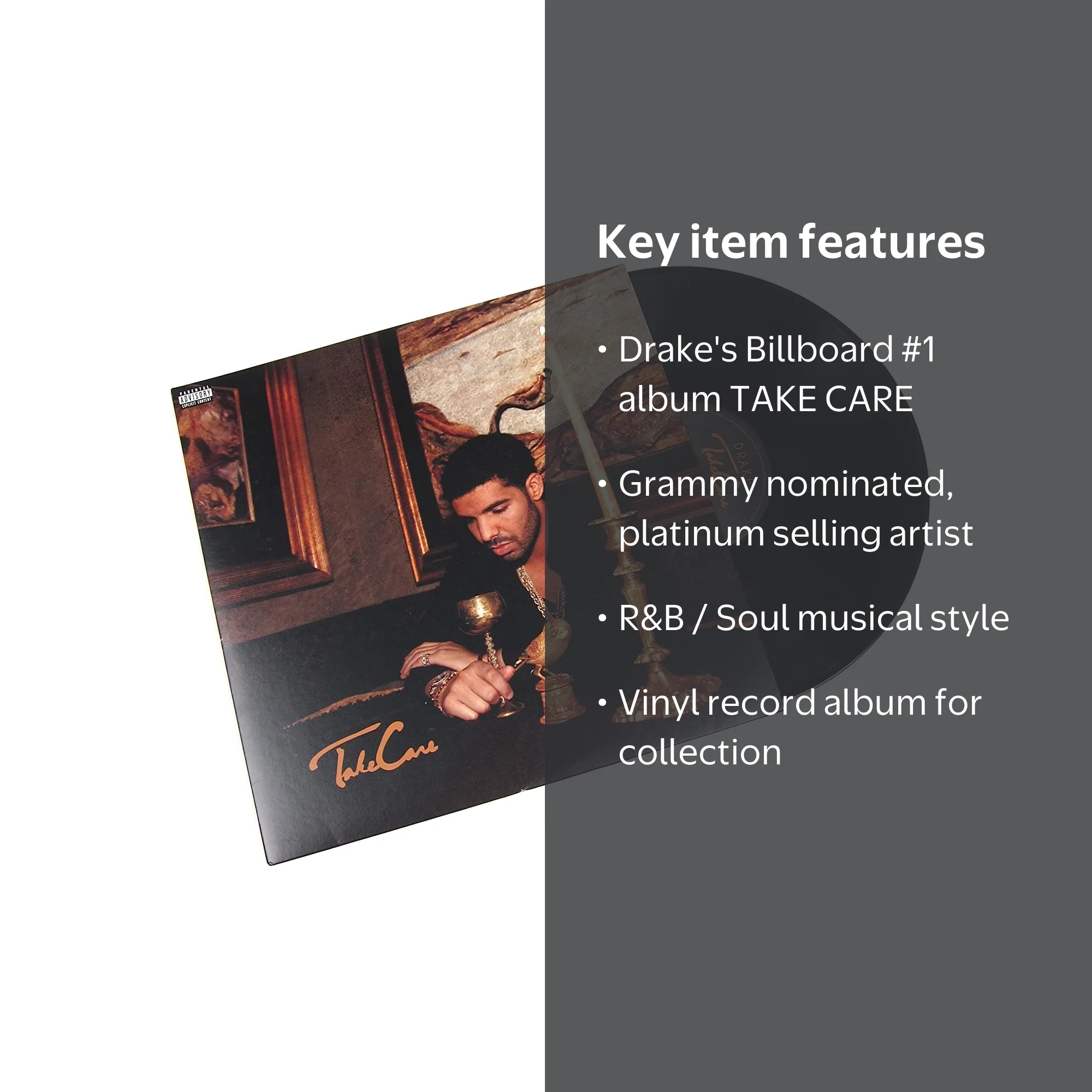 Drake - Take Care Album - R&B/Soul Music on Vinyl by Republic