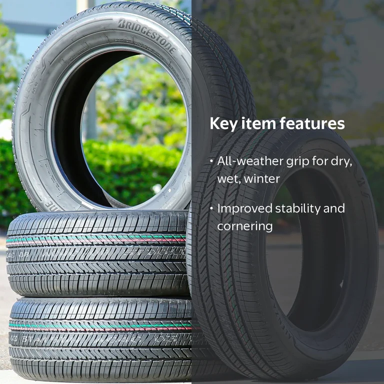 Bridgestone Alenza A/S 02 Light Truck Tires, Set of 4, 275/50R22
