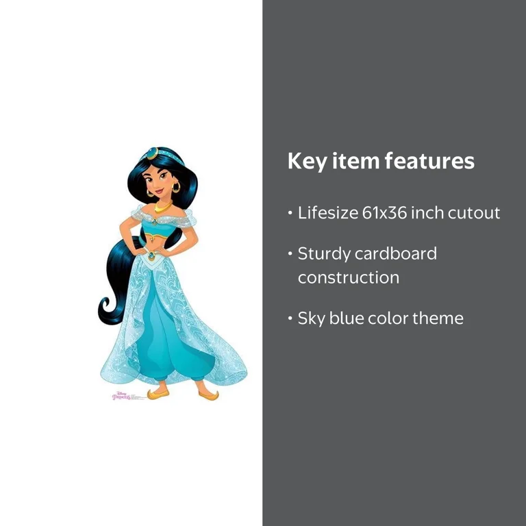 Advanced Graphics 2162 61 x 36 in. Jasmine - Disney Princess