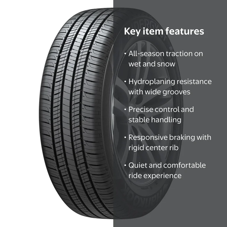 Hankook Kinergy GT (H436) All Season Passenger Tire 235/40R19 92V
