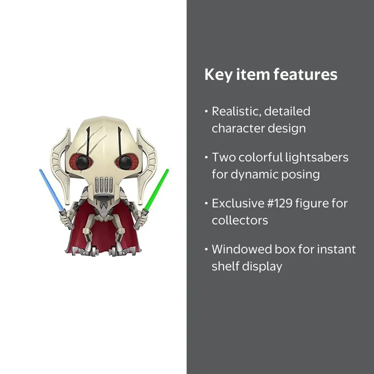 Funko POP! Star Wars: The Clone Wars - General Grievous Jedi