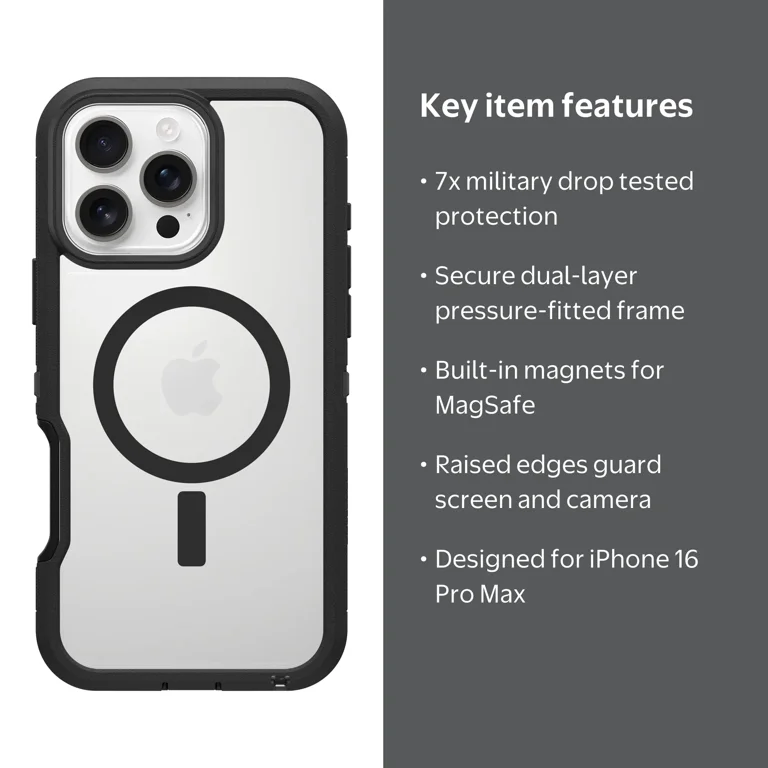 OtterBox Defender Series Pro XT MagSafe Case for iPhone 16 Pro Max