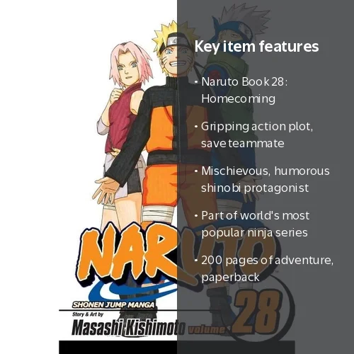 Naruto Naruto, Vol. 28: Homecoming, Book 28, (Paperback) - Walmart.com