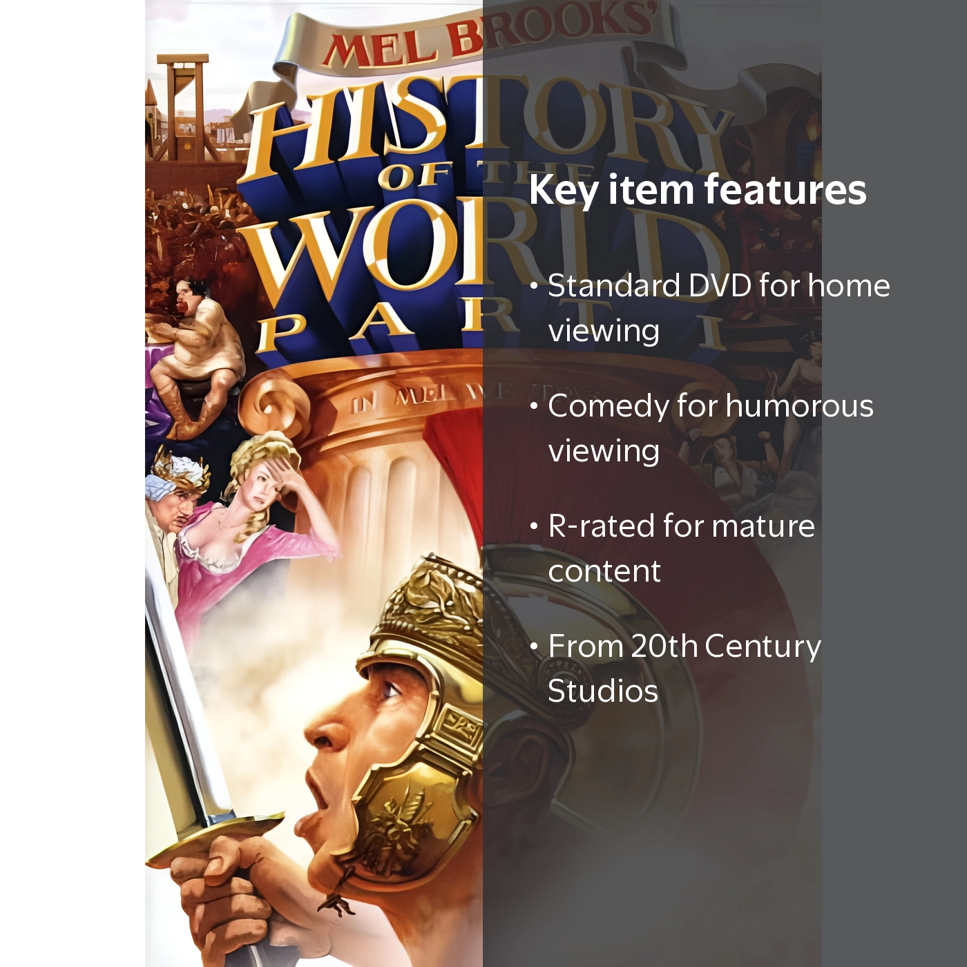 History of the World, Part I (DVD) - Walmart.com