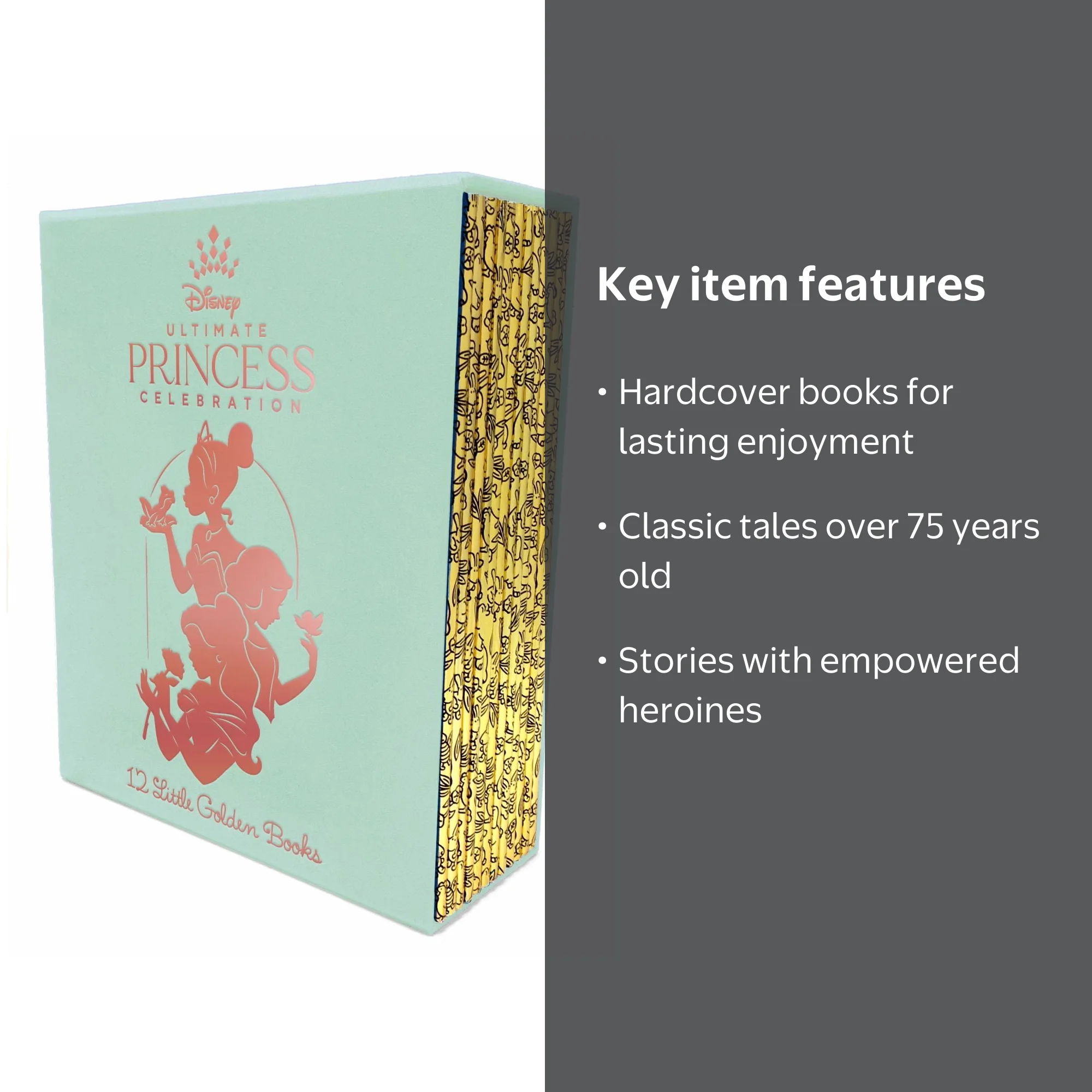 Ultimate Princess Boxed Set of 12 Disney Little Golden Books