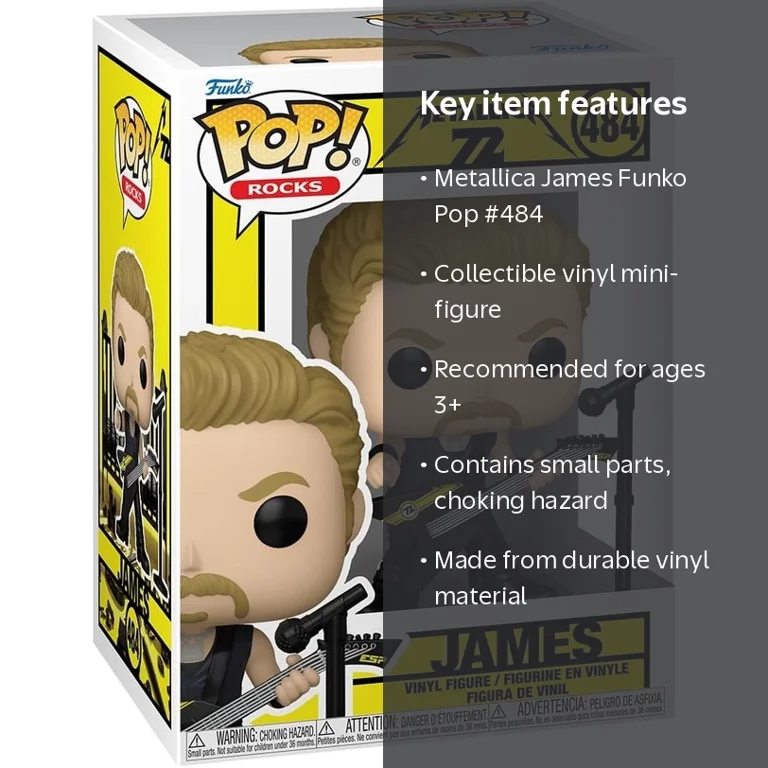 Funko, Metallica James, 72 Seasons, Vinyl Mini-Figure - Walmart.com