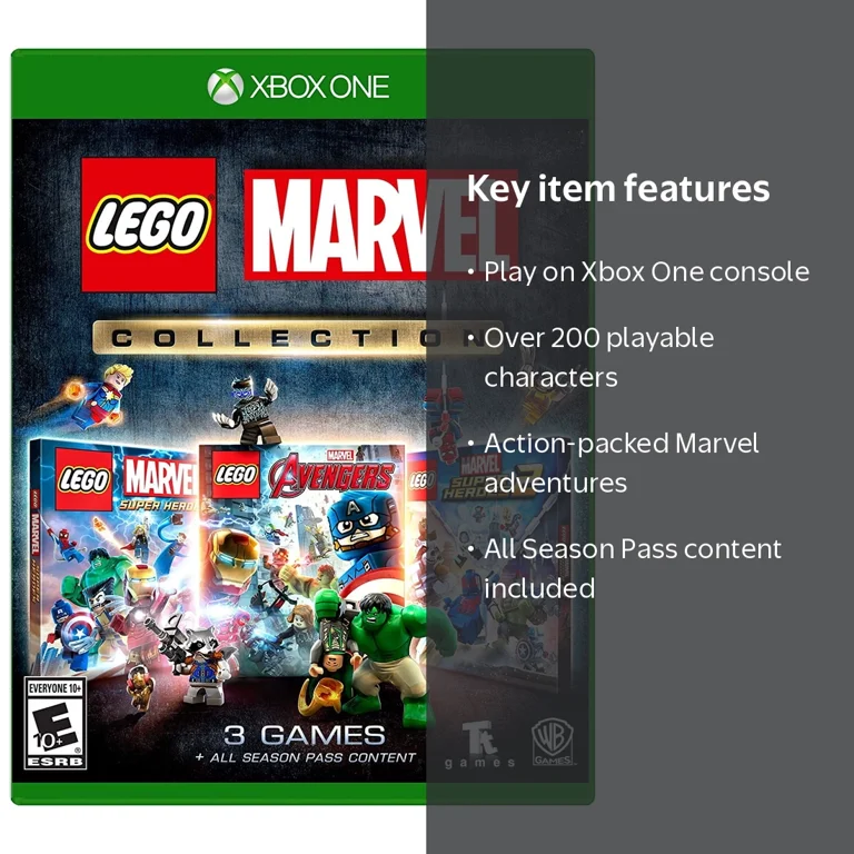 Warner Bros., LEGO Marvel Collection, Xbox One, Heroes Adventures