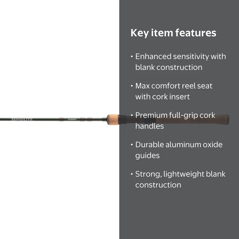 Shimano, Fishing Spinning, SENS66ULA, Ultra-Light Sensitivity