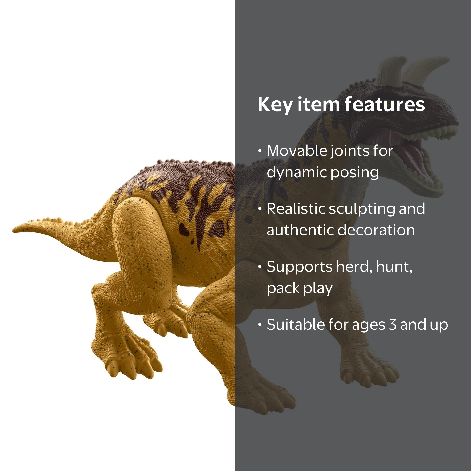 Jurassic World Wild Pack Shringasaurus Dinosaur Action Figure 3 Up
