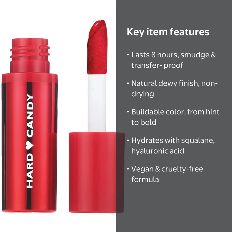 メンテナンス済◎Samick ディンキー SSH キャンディアップルレッド Hard Candy Pop Tint Lip Stain, Cherry Splash Red, Hydrating Long