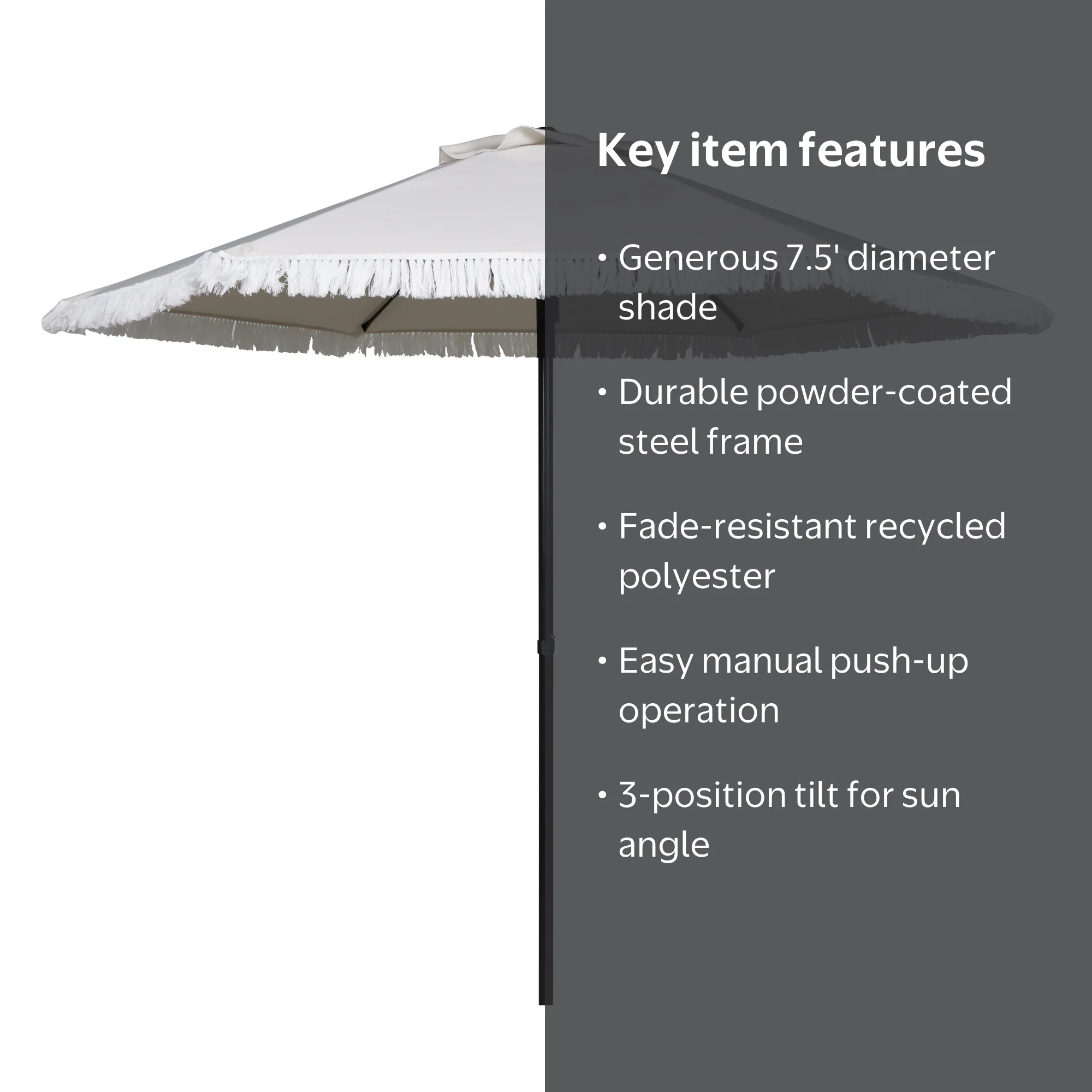cantilever patio umbrella base Clihome Outdoor Cantilever Umbrella Base Square Water and Sand Fillable Base-35 Inches in Black