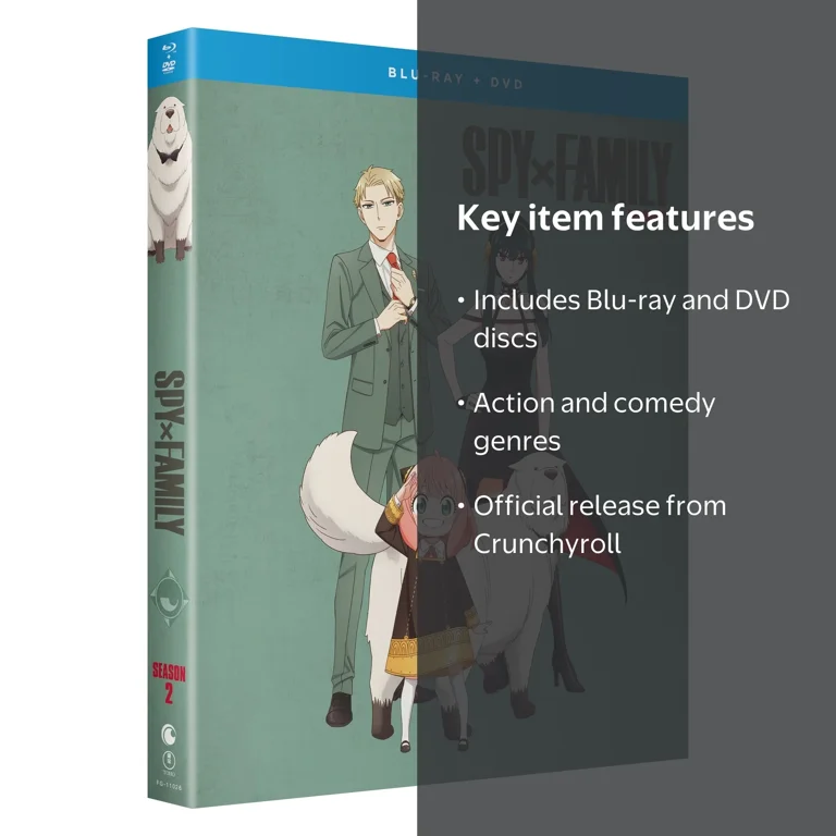 Crunchyroll, SPY x FAMILY Season 2, Blu-ray DVD, Action Comedy