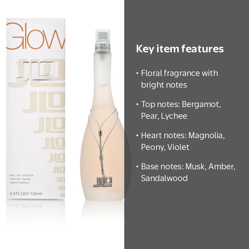 J. Lo, Jennifer Lopez Glow Perfume, 3.4 oz, Floral Scent - Walmart.com