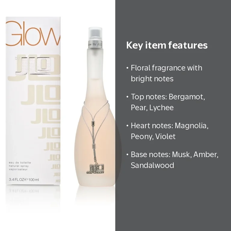 J. Lo, Jennifer Lopez Glow Perfume, 3.4 oz, Floral Scent - Walmart.com