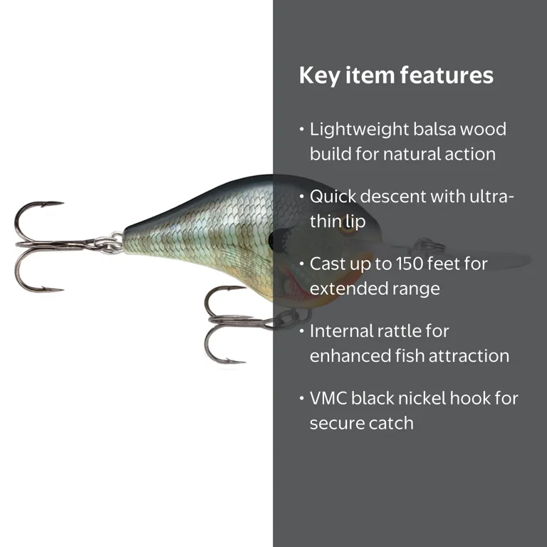 Rapala Dives-To 06 Bluegill - Walmart.com
