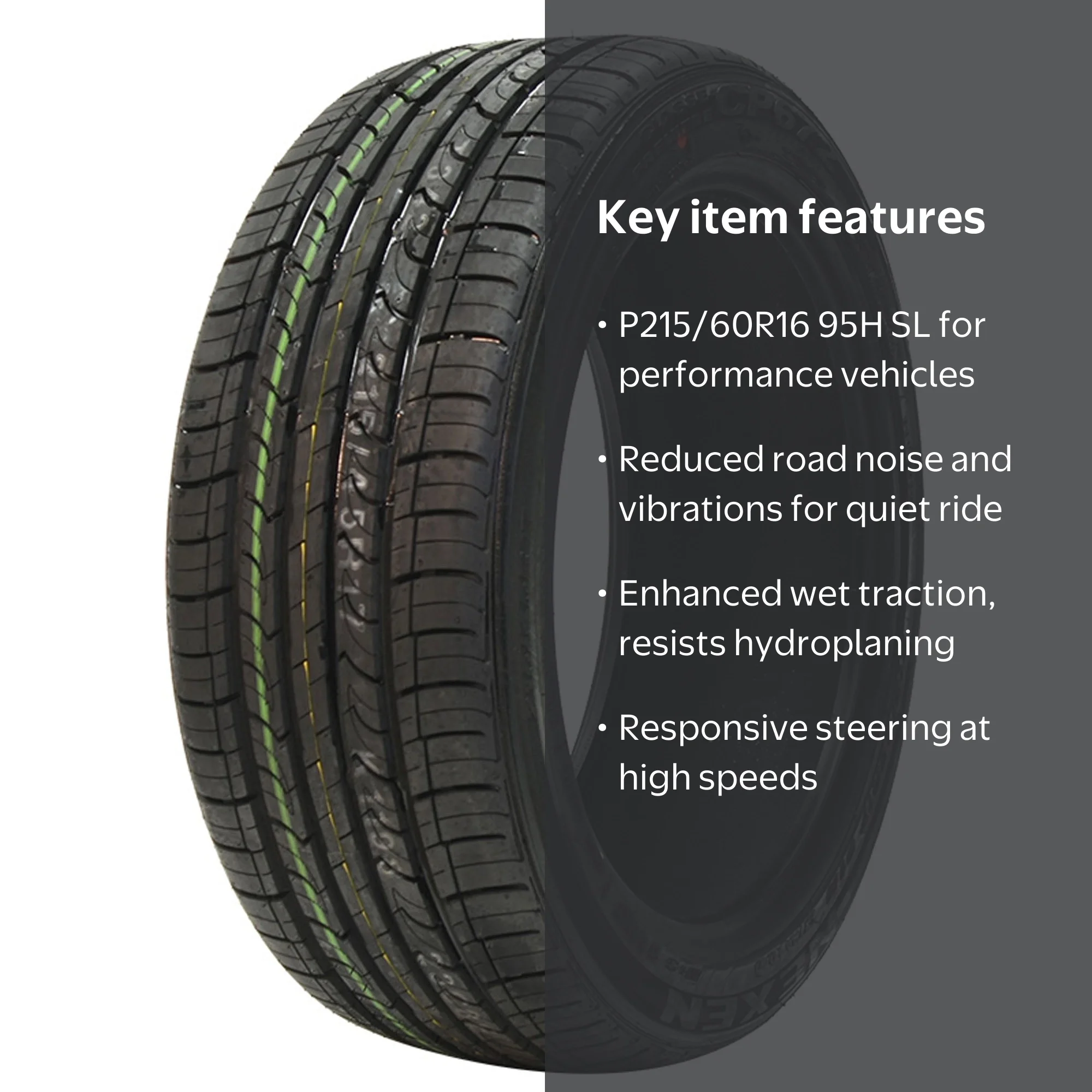 Nexen CP672 All Season P215/60R16 95H Passenger Tire - Walmart.com
