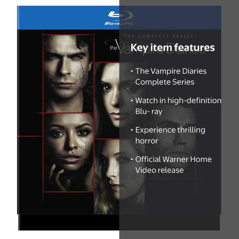 The Vampire Diaries: The Complete Series Collection, Blu-ray