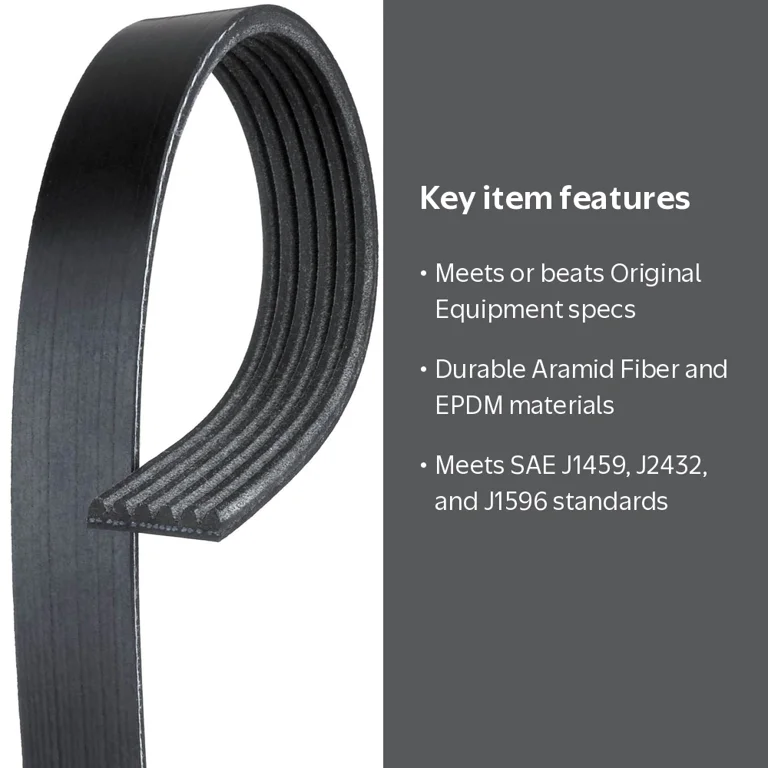 Gates K060380 Multi V-Groove Belt Fits select: 2014-2023 MAZDA CX