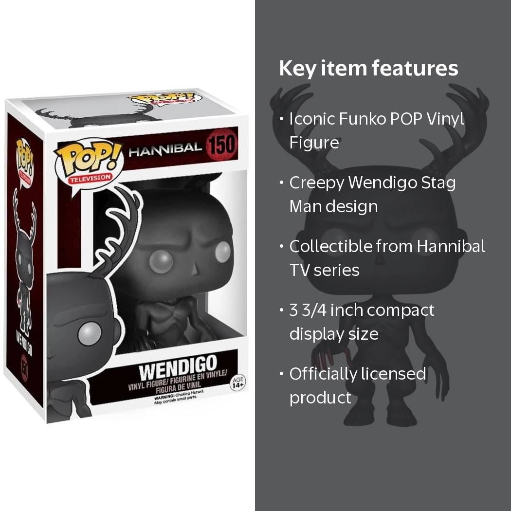 Funko POP! HANNIBAL ハンニバル／ウェンディゴ フィギュア Hannibal Funko POP Vinyl Figure: Wendigo - Walmart.com