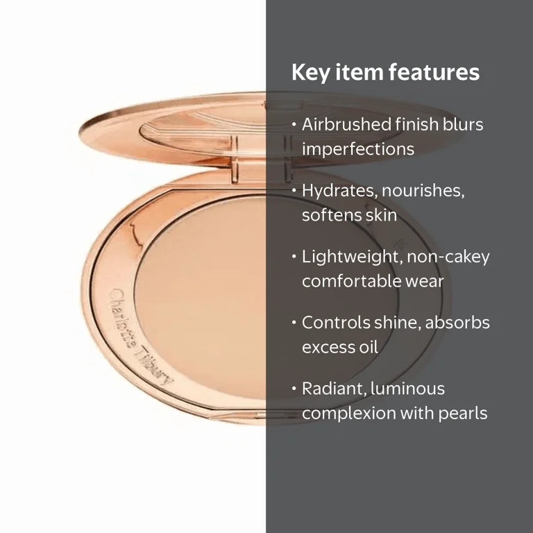 Charlotte Tilbury, Airbrush Flawless Finish Powder, 8g, Medium