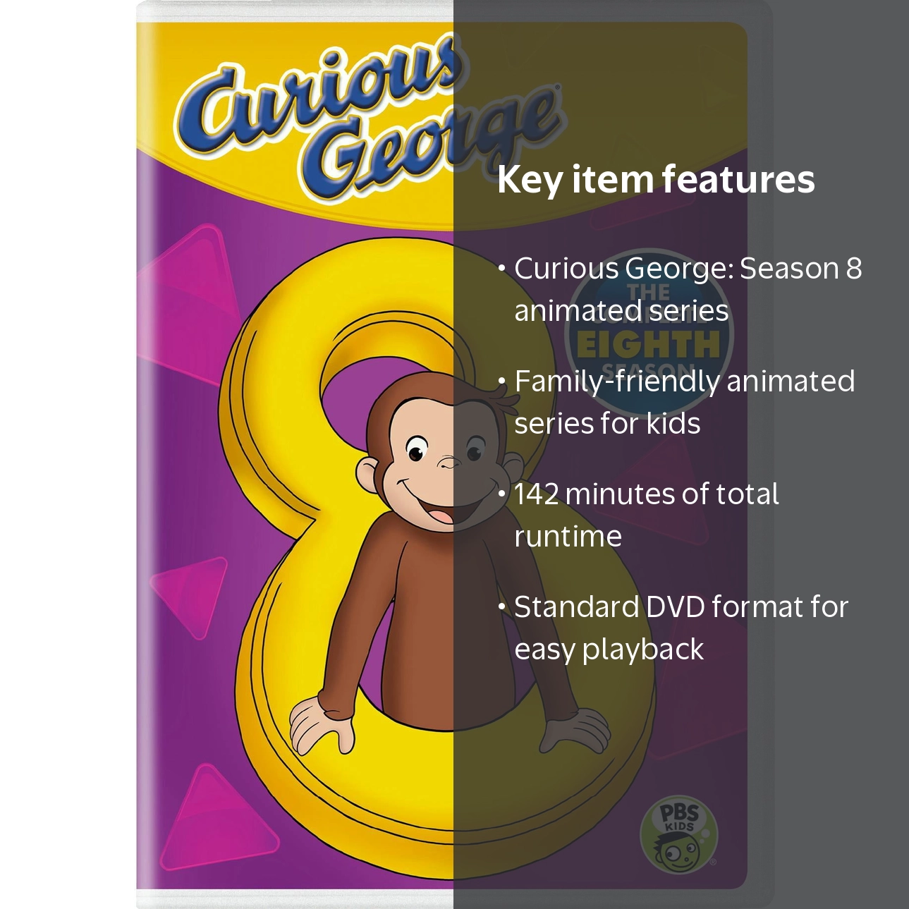 Curious George: Season 8 [DVD] - Walmart.com