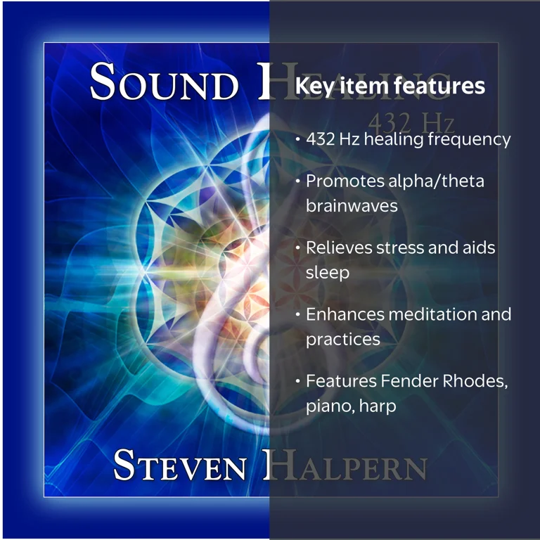 Steven Halpern's Inn, Sound Healing CD, 432 Hz, Meditation Music