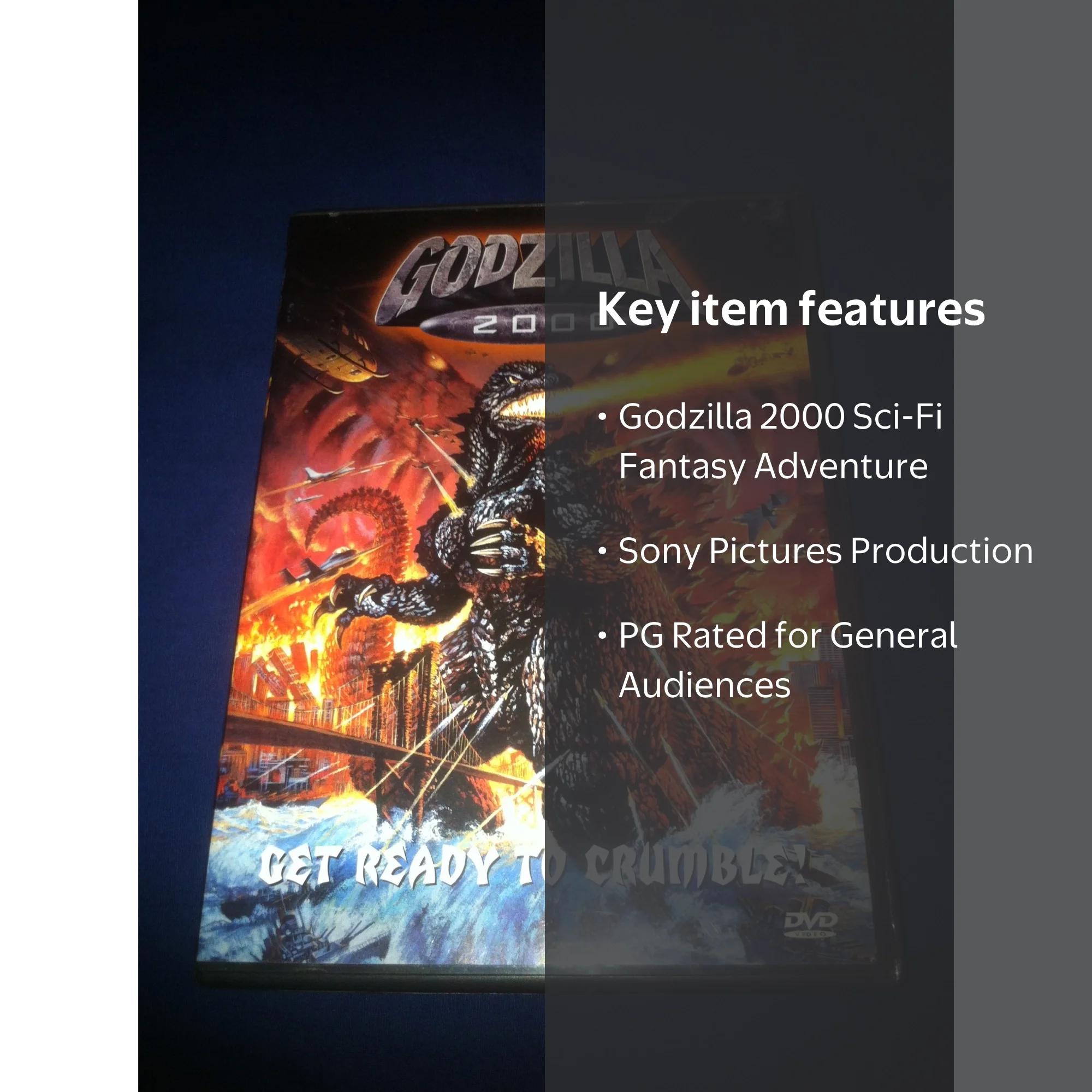Sony Pictures - Godzilla 2000: Alien Invasion Sci-Fi & Fantasy