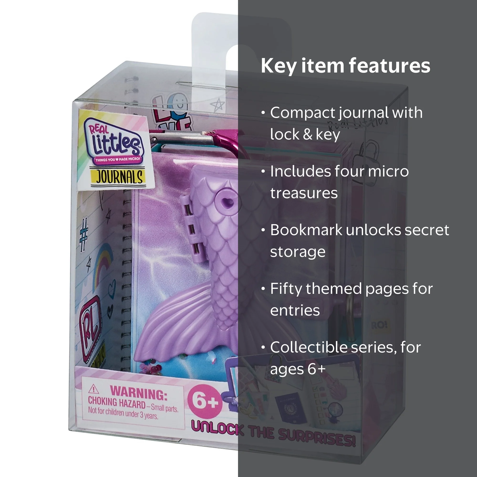 Real Littles, Kids Mini Collection Book, Secret Diaries, Mermaid