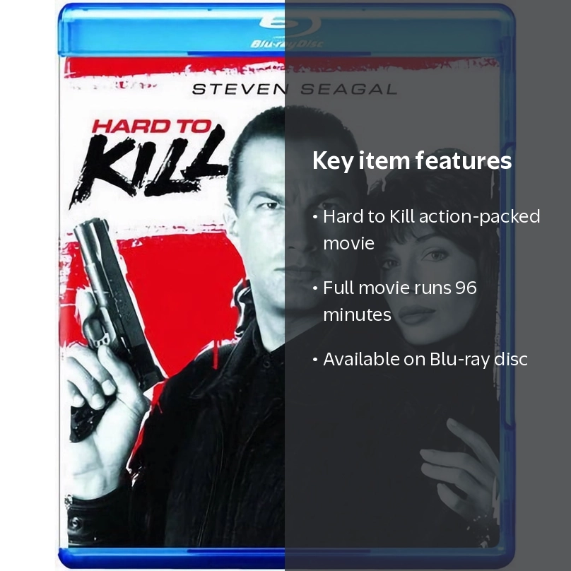 Hard to Kill [Blu-ray], Action Genre, 96 minutes - Walmart.com