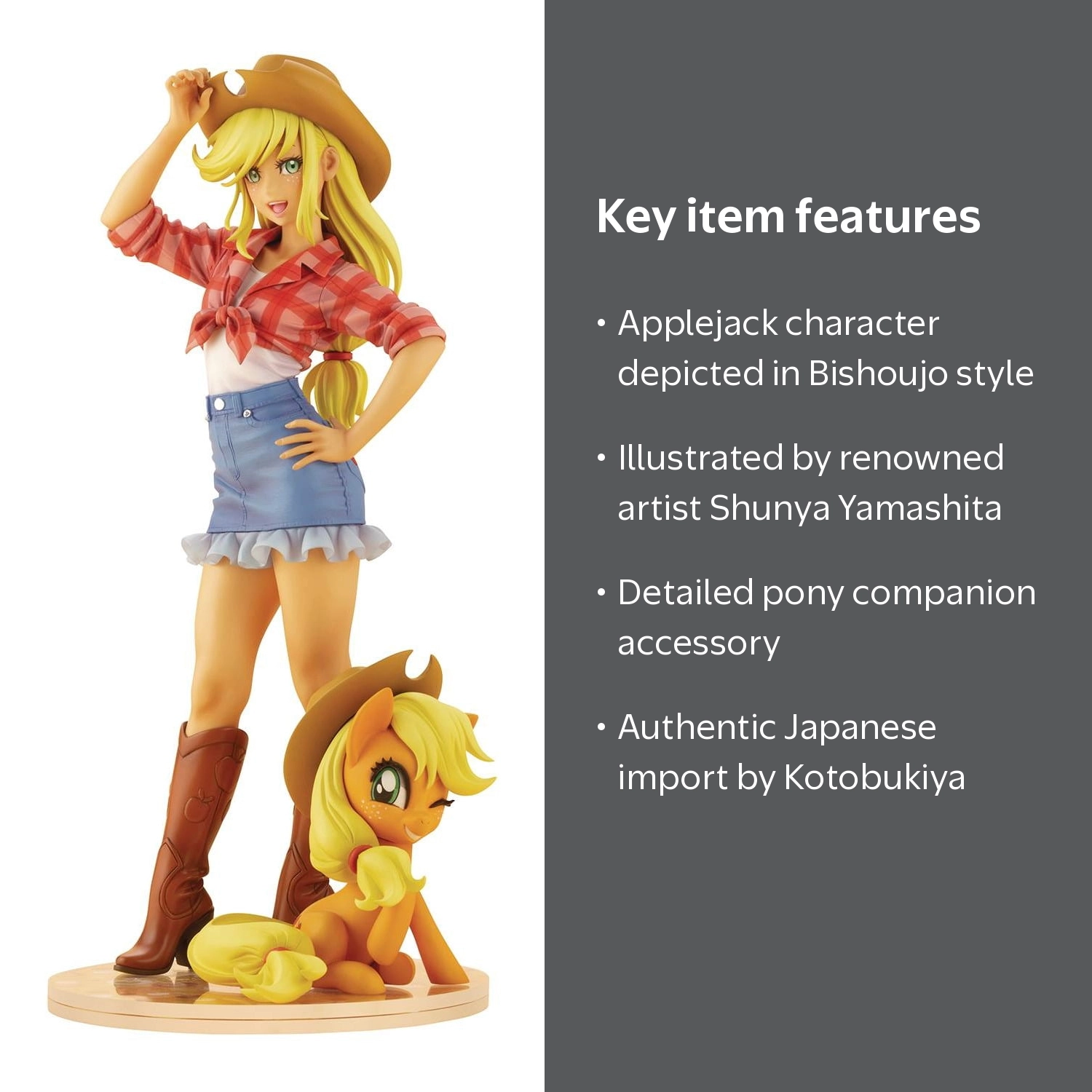 My Little Pony - Applejack Bishoujo Statue - Walmart.com