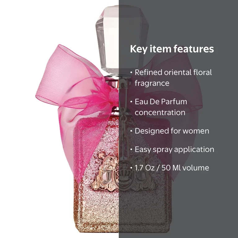 Juicy Couture Viva La Juicy Rose Eau De Parfum 1.7oz - Walmart.com
