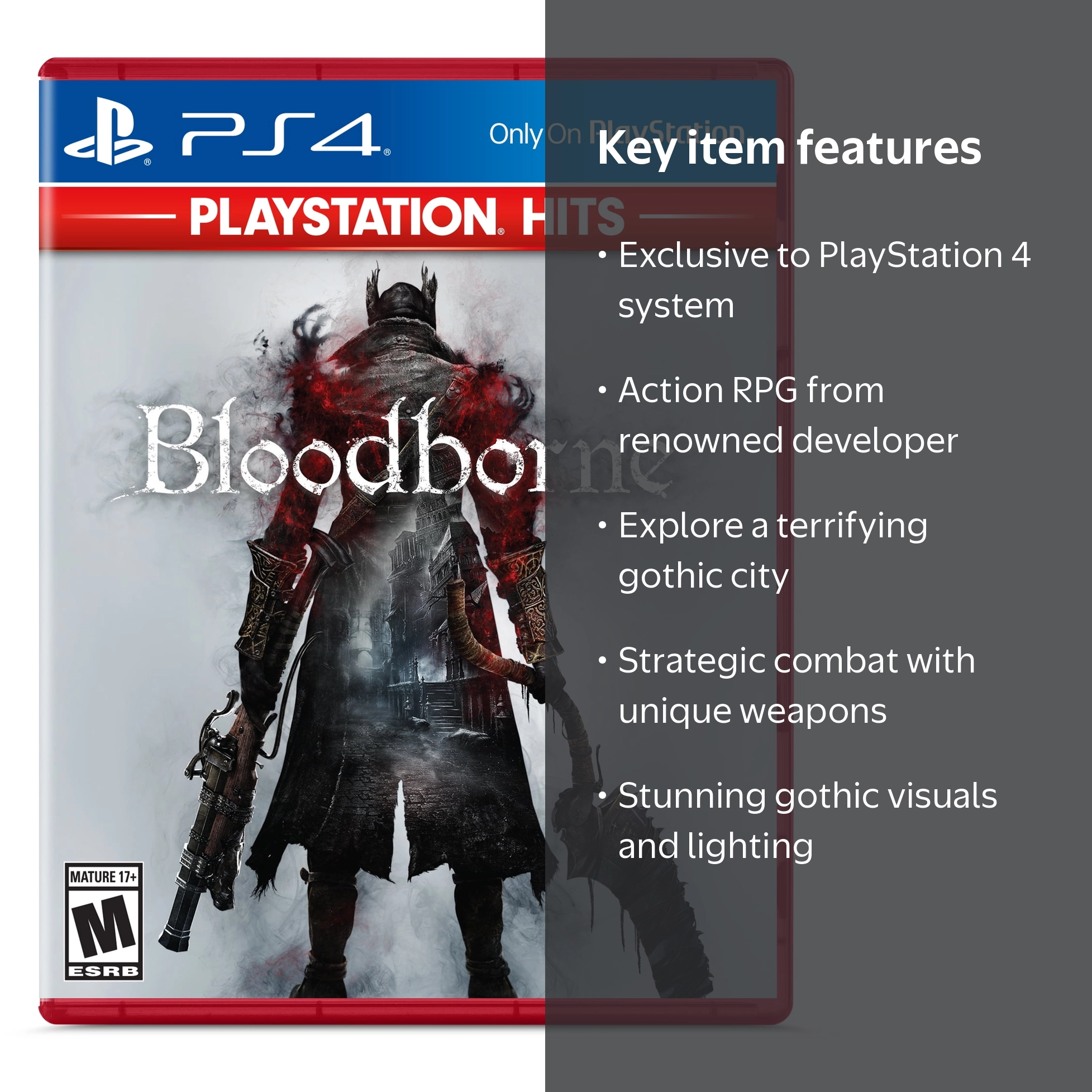 Sony Bloodborne PlayStation 4 Action RPG gothic horror with