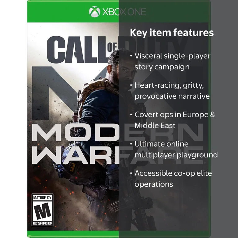 Activision, Call of Duty: Modern Warfare, 047875884366, Xbox One
