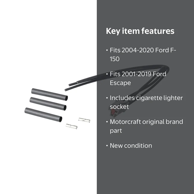 2004 ford f150 cigarette lighter replacement 2004-2008 F-150 Lariat Outlet Bezel Park Switch 7.5" Inch F-150 SVT Lightning Cigarette Lighter