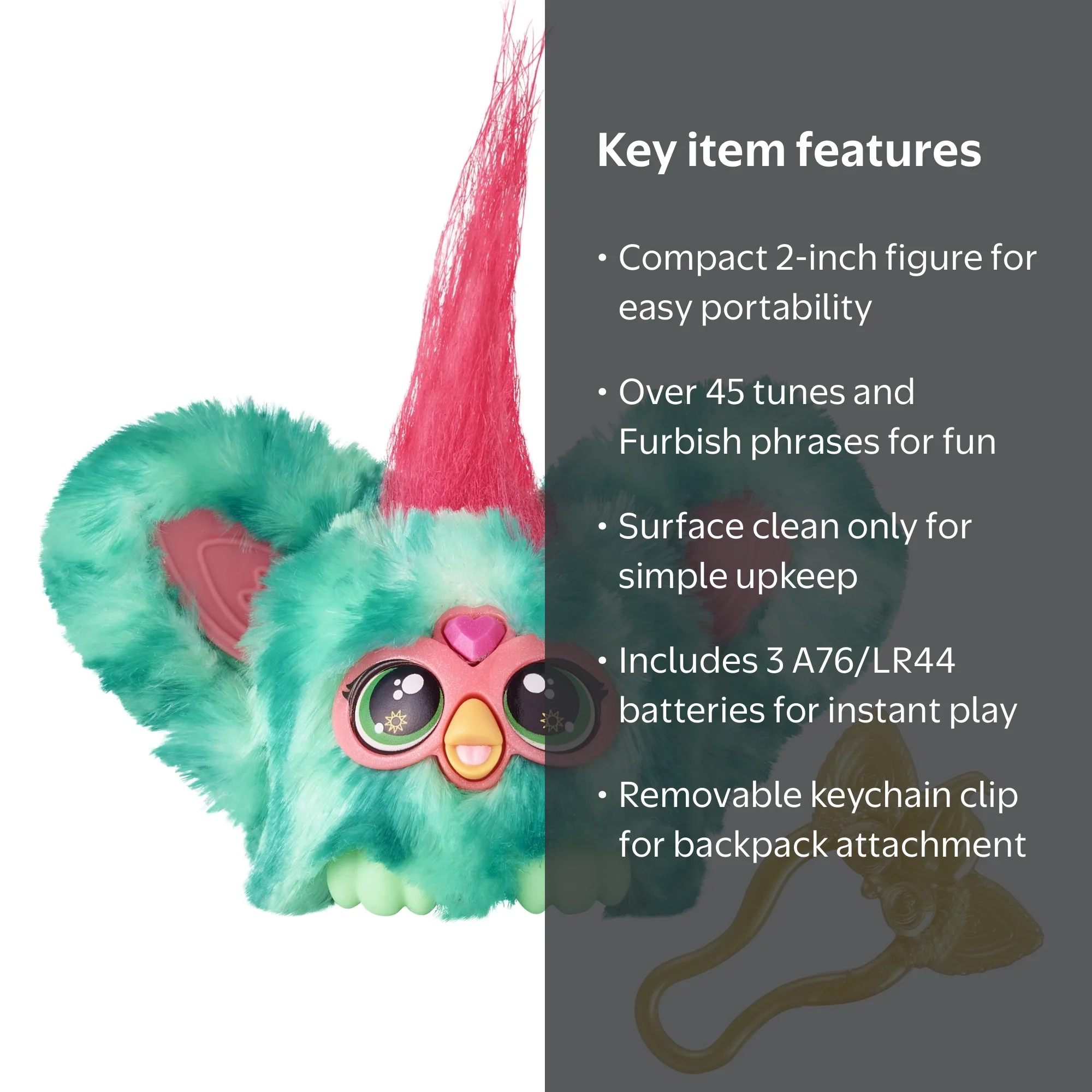 Furby Furblets Mello-Nee Interactive Mini Electronic Plush Toy