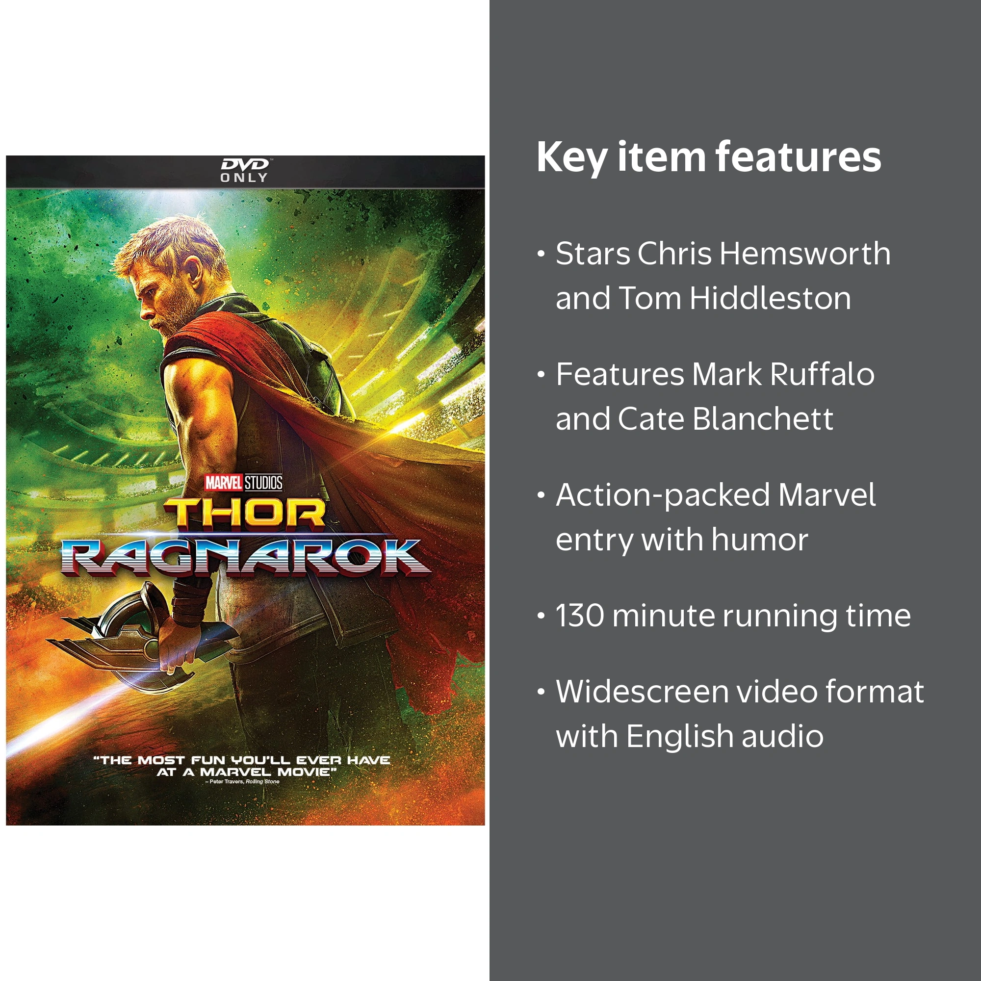 Thor: Ragnarok (DVD) - Walmart.com