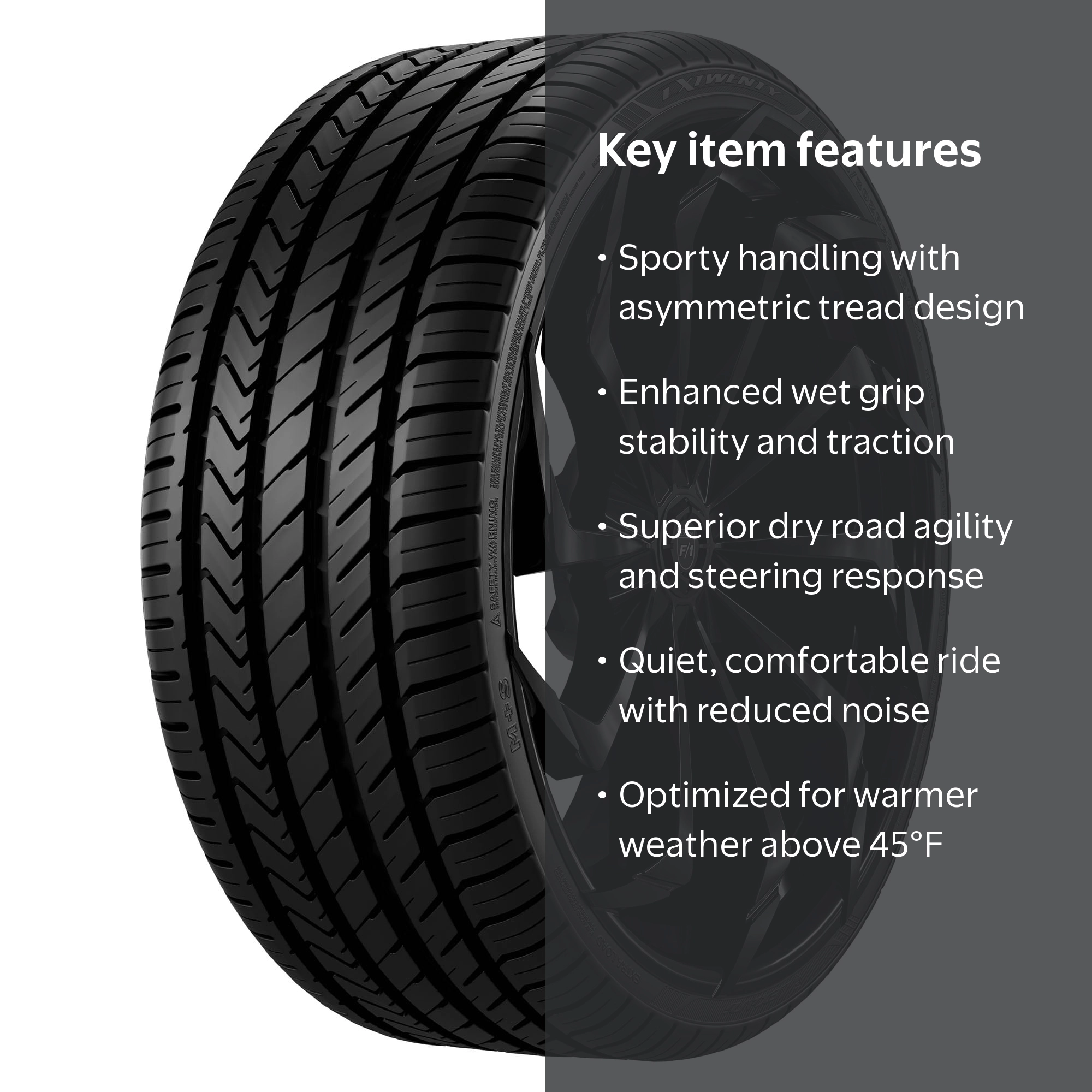 Lexani LX-Twenty Performance Passenger Tire, 225/35R20 93W XL