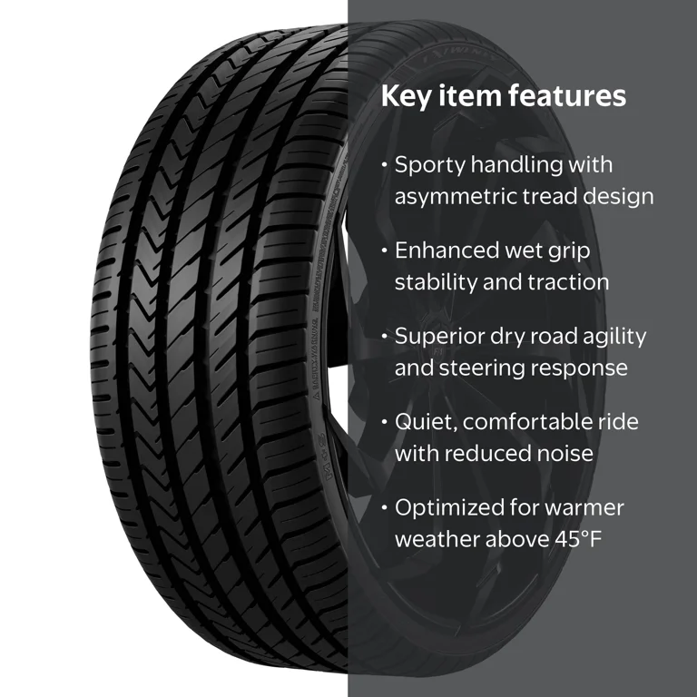 Lexani LX-Twenty Performance Passenger Tire, 225/35R20 93W XL