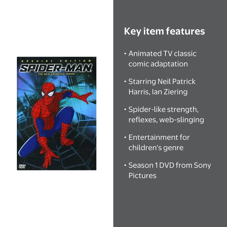 Spider-Man: The New Animated Series - Season 1 (DVD Sony Pictures