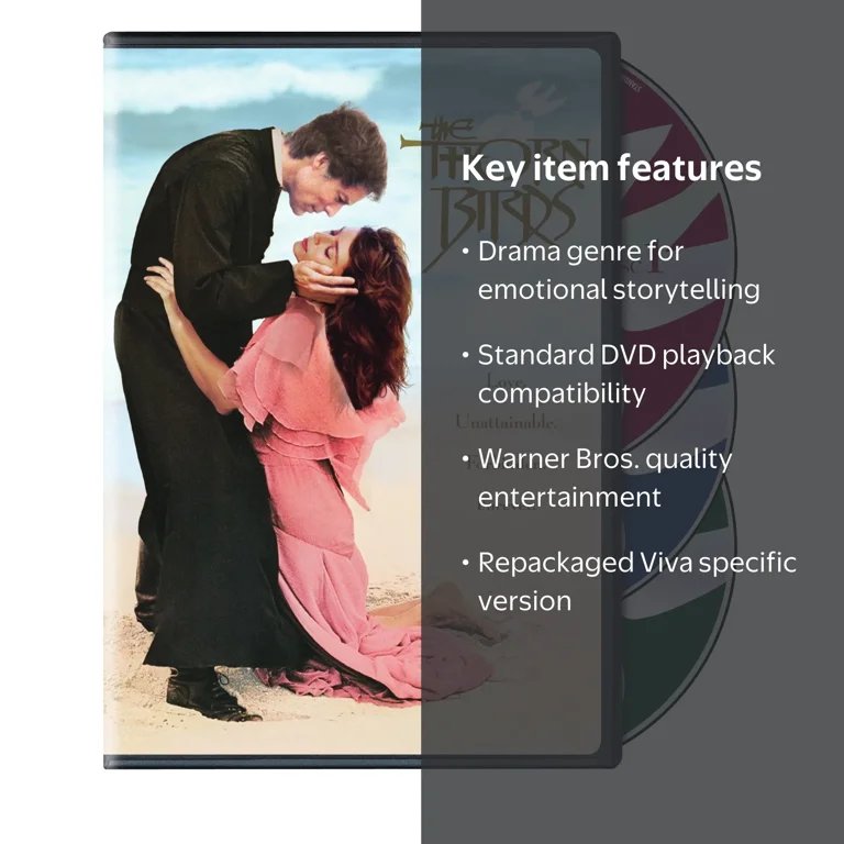 SDS, The Thorn Birds, DVD, Drama Romance, Based on a Novel