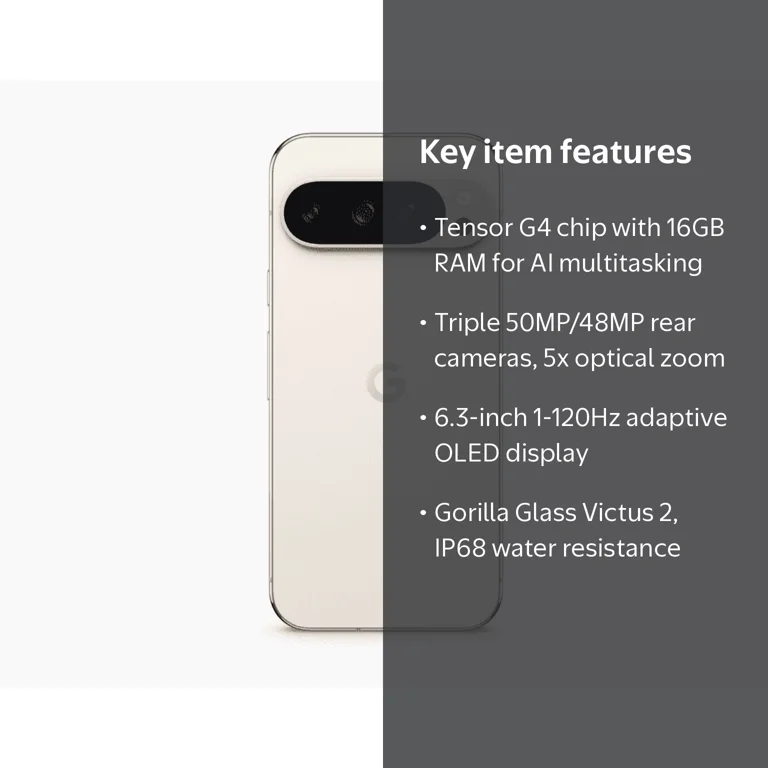 Google Pixel 9 Pro ‚Äì 128GB, 16GB RAM, 6.3