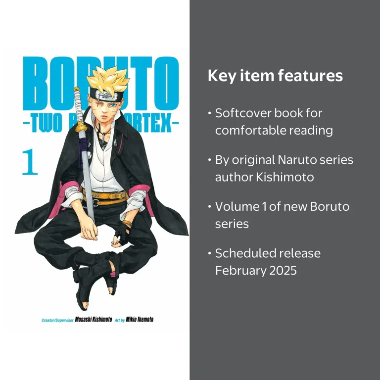 Masashi Kishimoto, Manga, Boruto Two Blue Vortex, Vol. 1