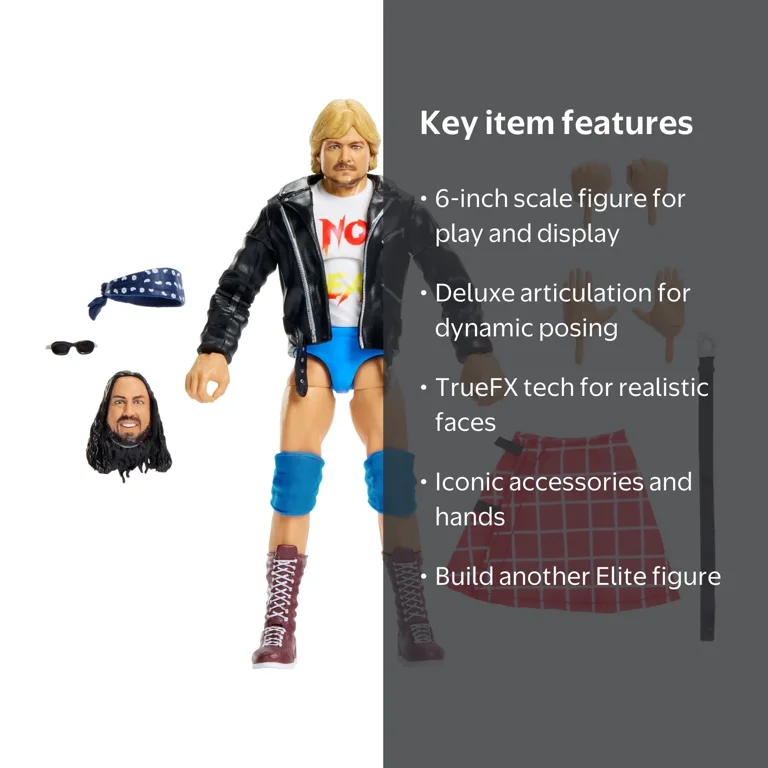 WWE Monday Night War Elite Collection “Rowdy” Roddy Piper Action