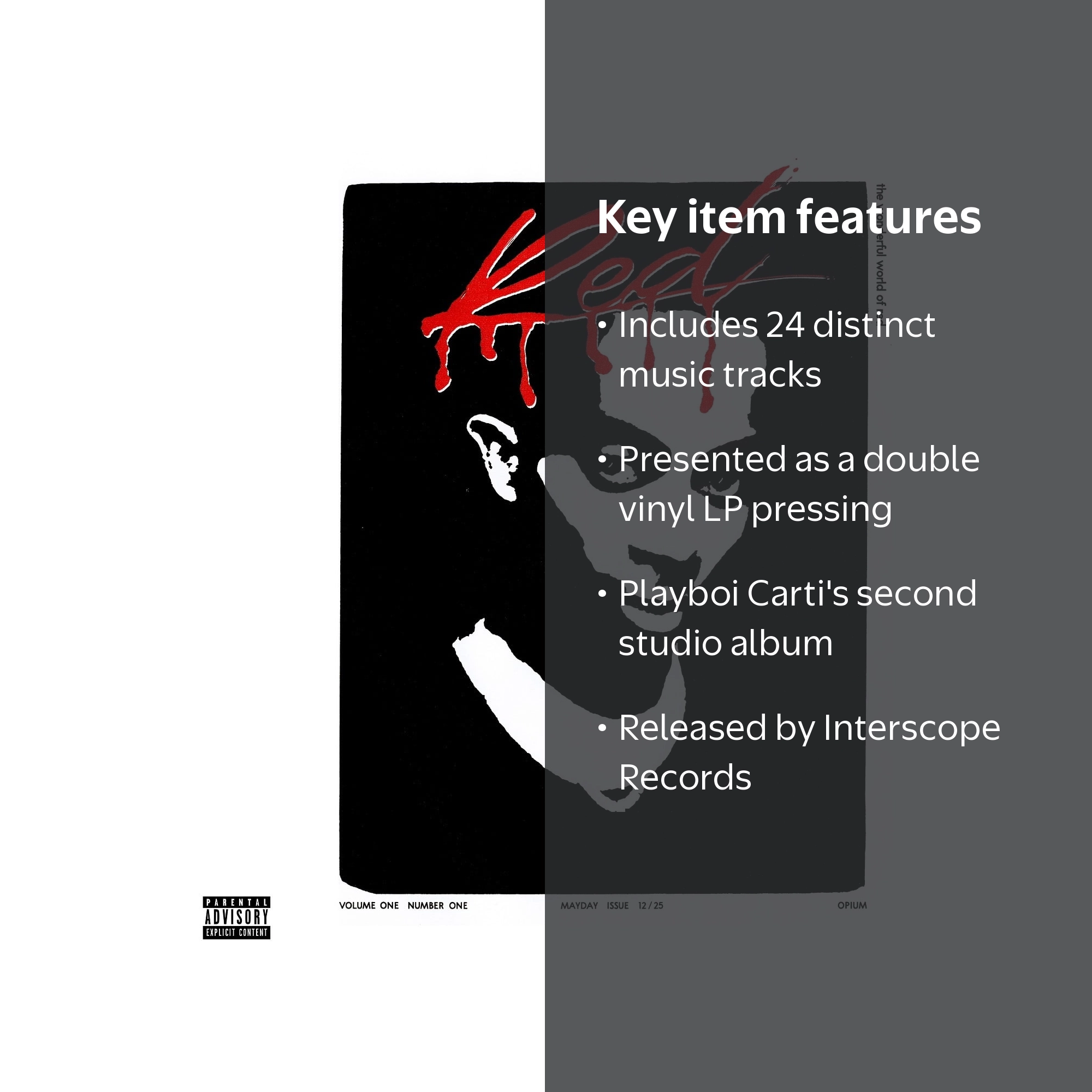 Playboi Carti - Whole Lotta Red Album - Rap / Hip-Hop Music