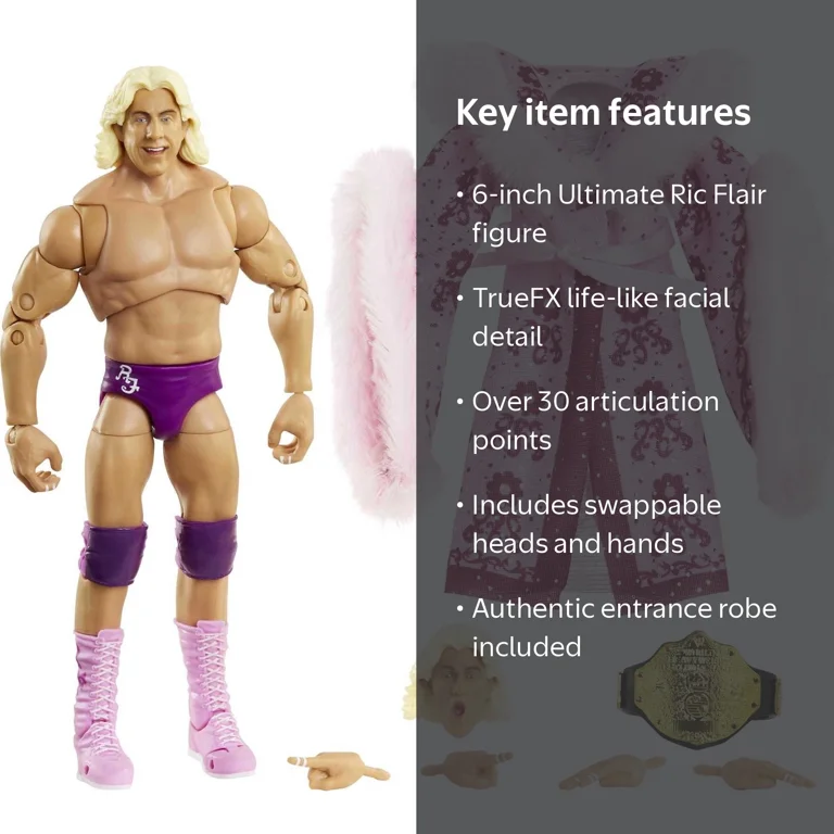 WWE Ultimate Elite Superstar Edition: Ric Flair Action Figure with