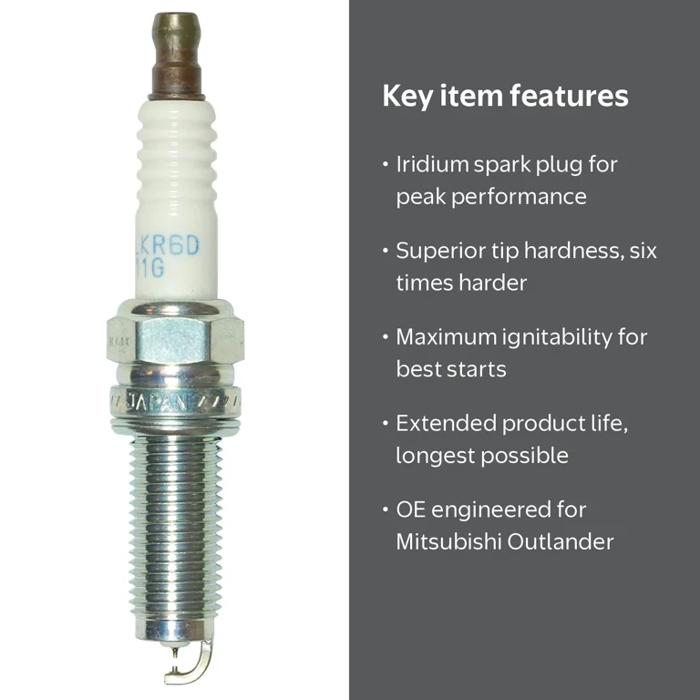Ngk (95264) Dilkr6d11g Laser Iridium Spark Plug Fits select: 2014