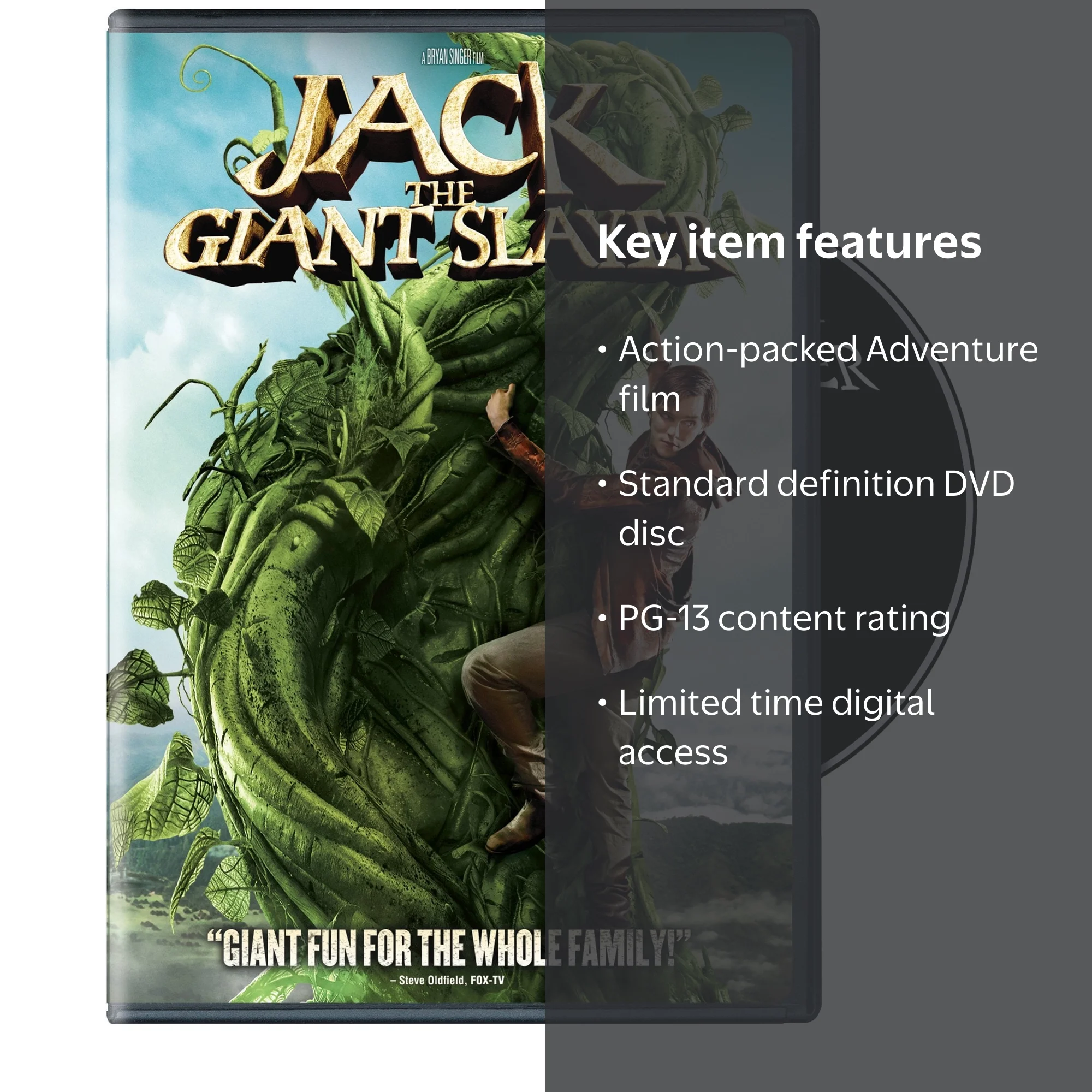 Warner Bros Jack the Giant Slayer (DVD) [2013] - Walmart.com